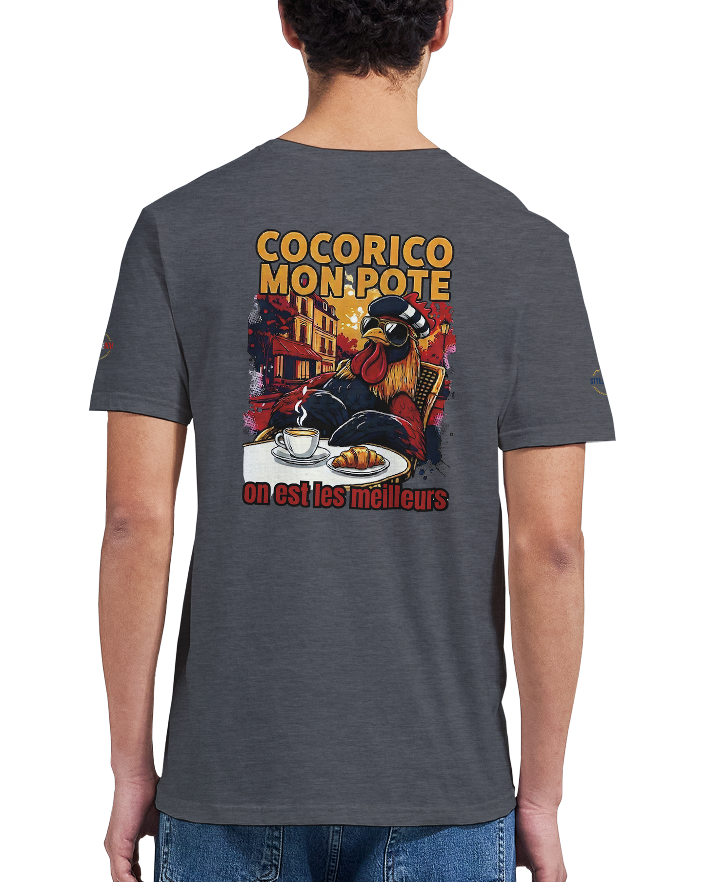 T-Shirt Homme "Cocorico On Est Les Meilleurs" – T-Shirt Premium Confortable