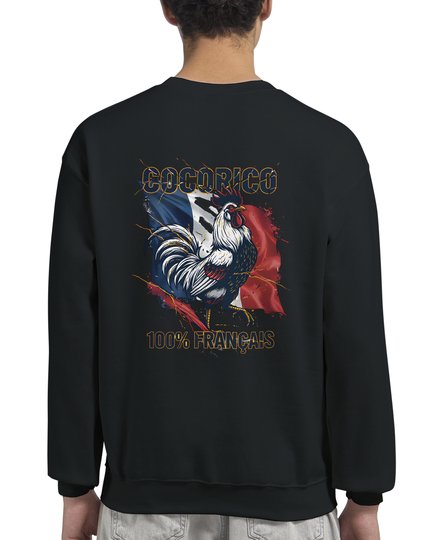 Sweat-shirt Homme Cocorico – Classique et Confortable
