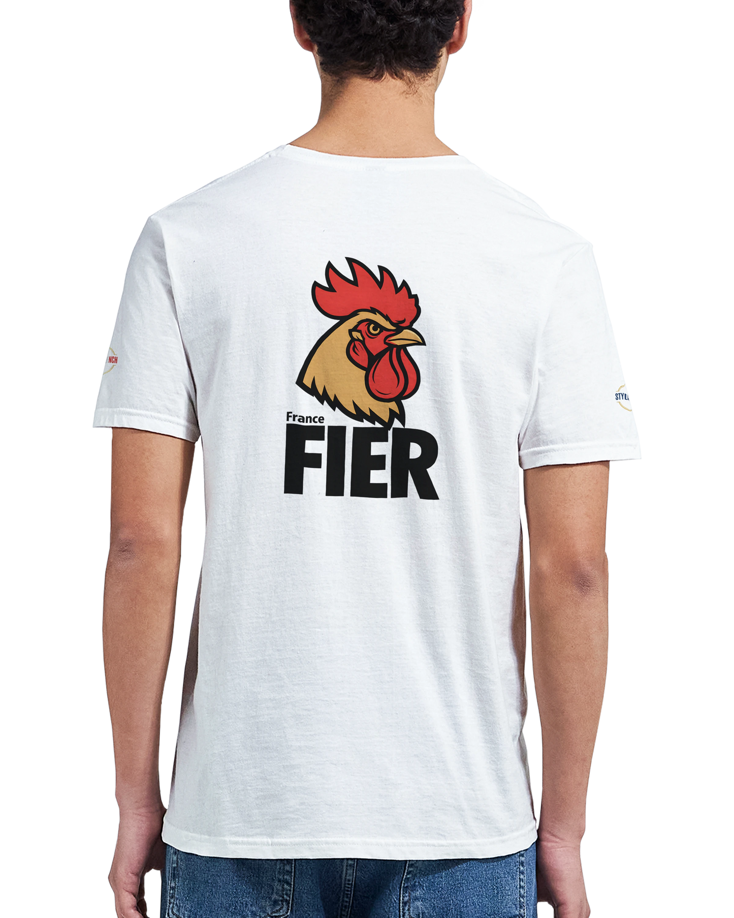 T-Shirt Homme France Fière - Premium Soft Cotton Graphic Tee