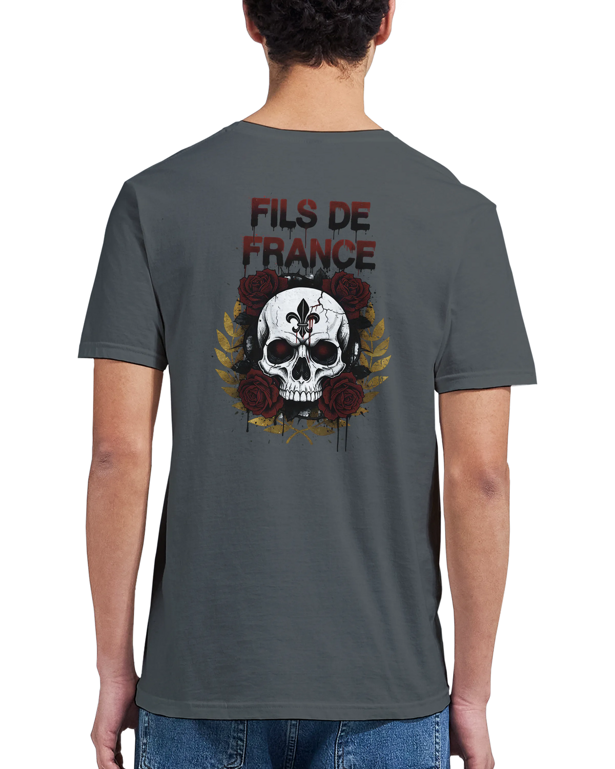 T-Shirt Homme Fils de France - Premium Coton Doux Impression Haute Définition
