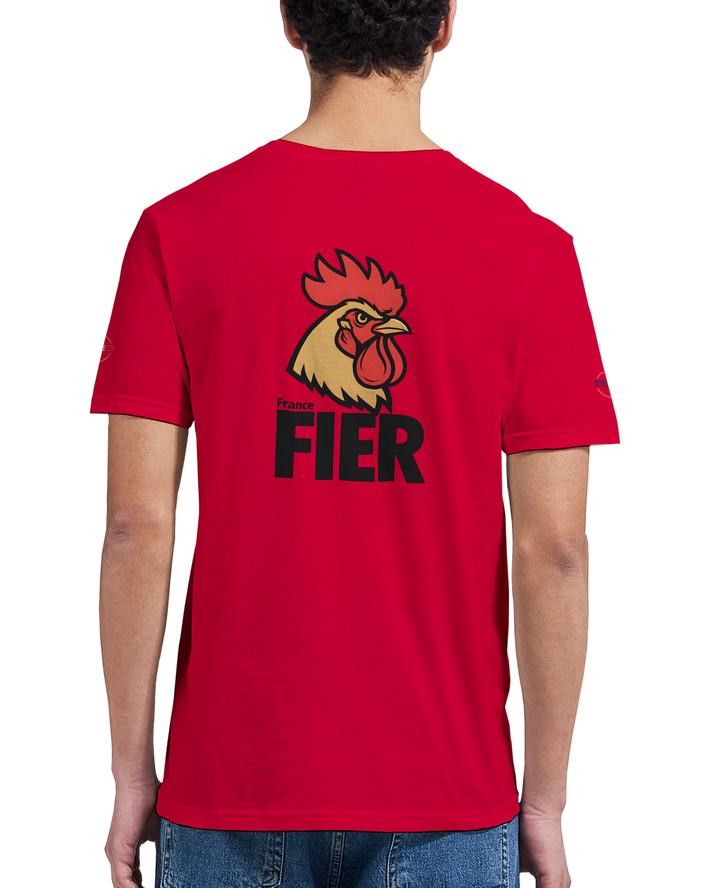 T-Shirt Homme France Fière - Premium Soft Cotton Graphic Tee