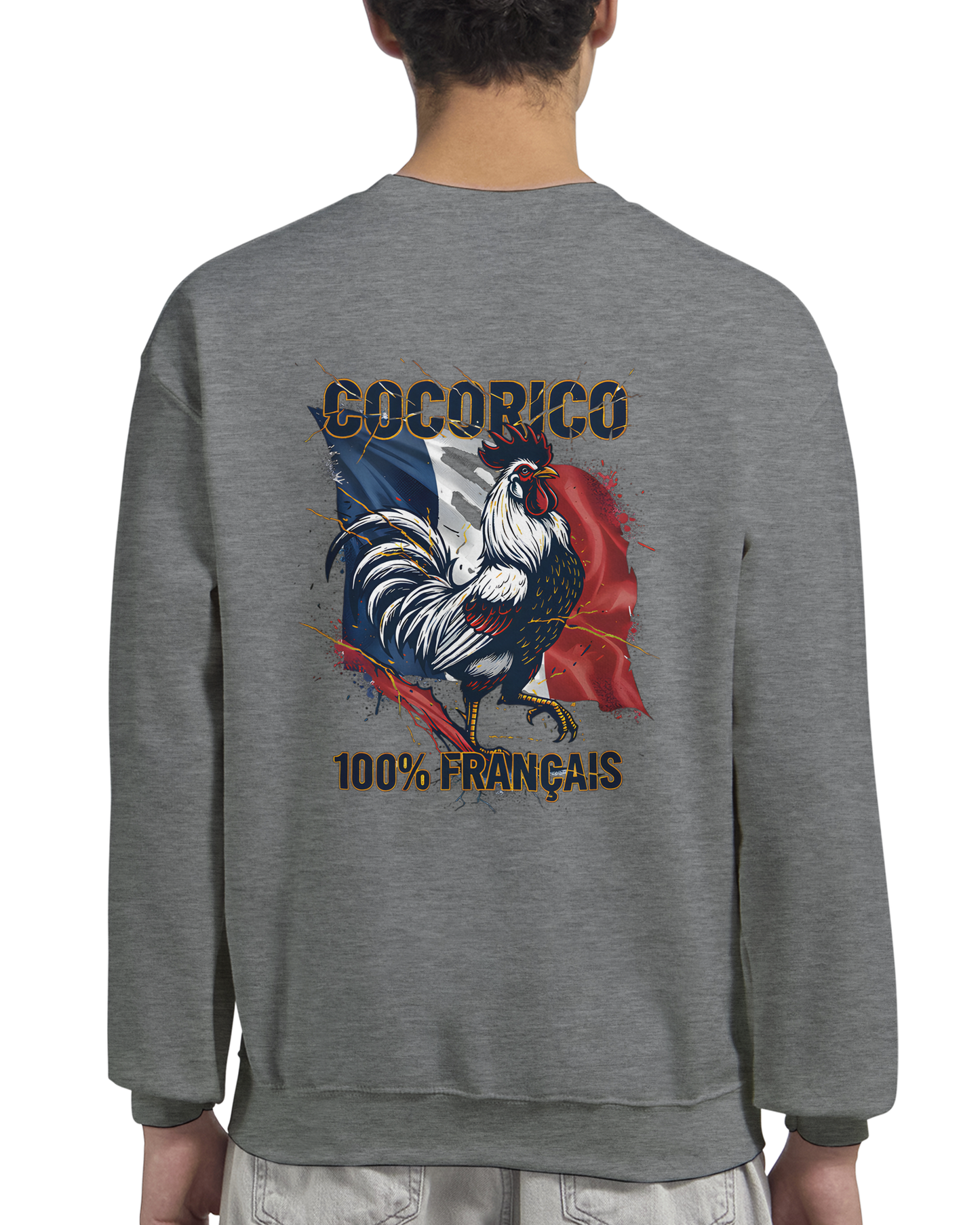 Sweat-shirt Homme Cocorico – Classique et Confortable