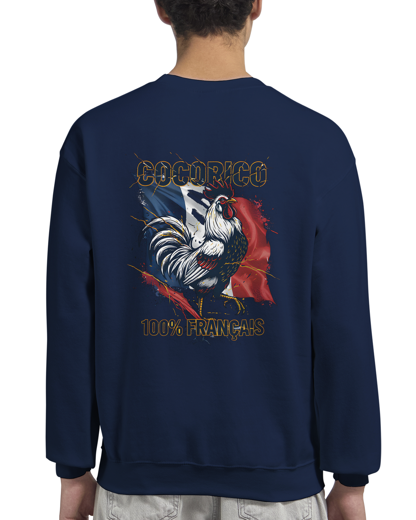 Sweat-shirt Homme Cocorico – Classique et Confortable