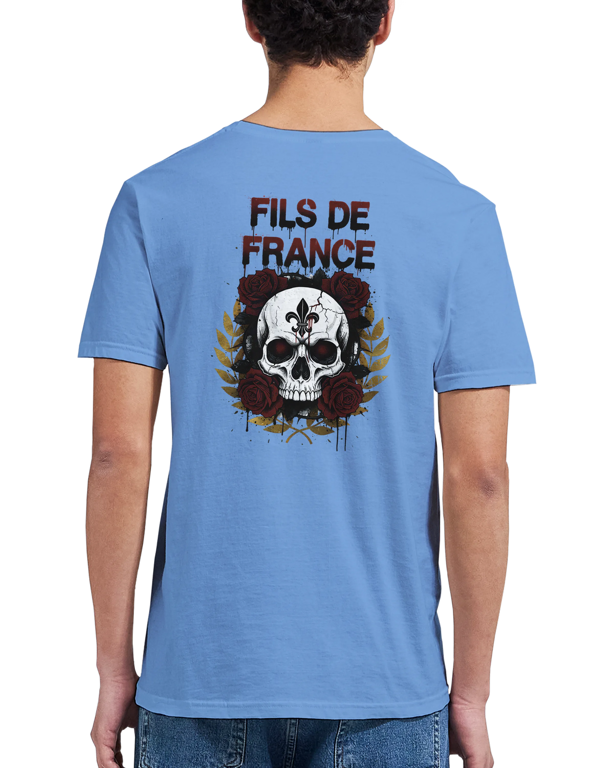 T-Shirt Homme Fils de France - Premium Coton Doux Impression Haute Définition