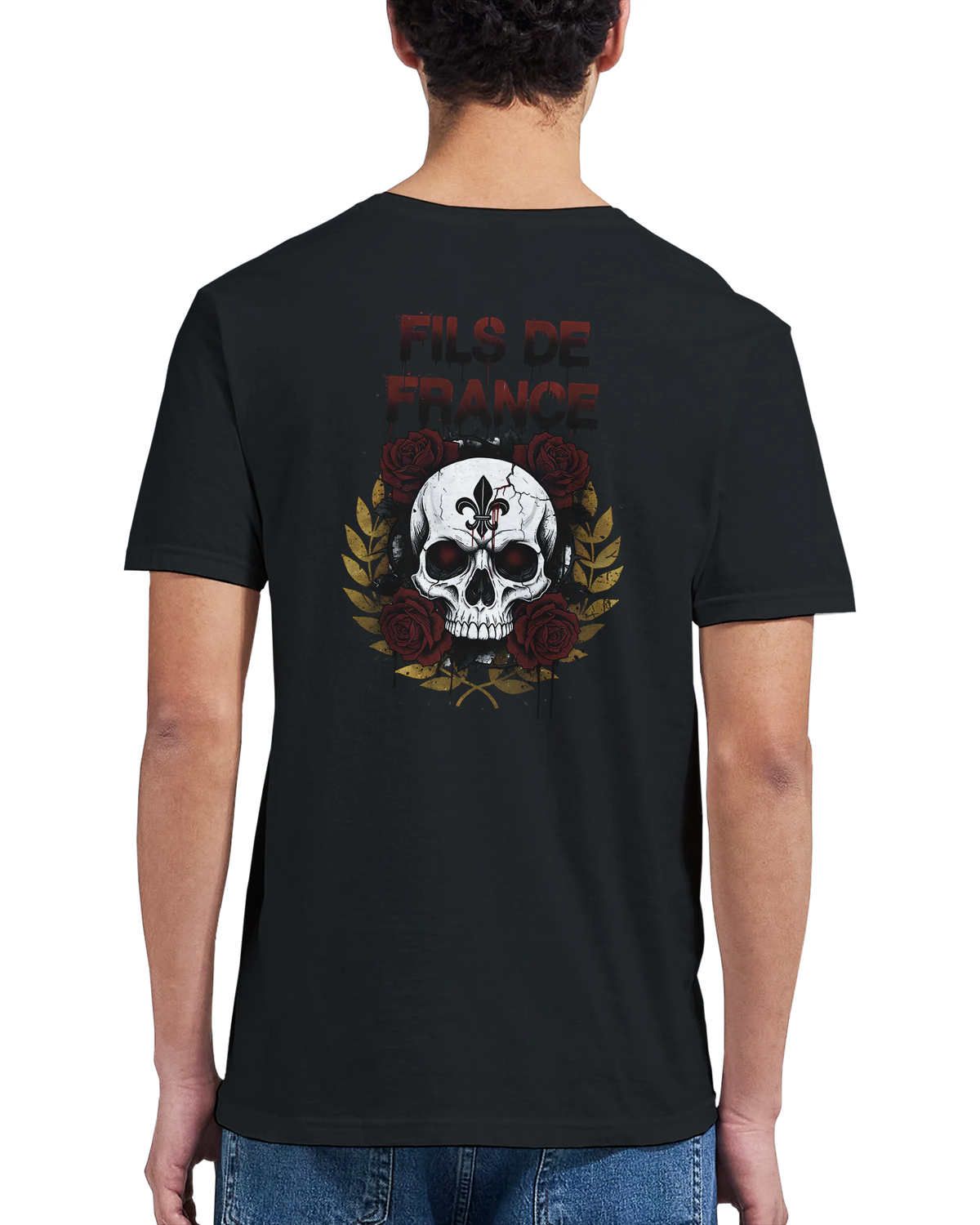 T-Shirt Homme Fils de France - Premium Coton Doux Impression Haute Définition