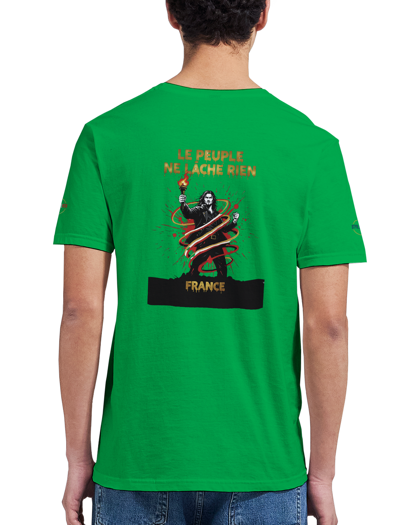 T-shirt Le Peuple Ne Lâche Rien – T-shirt Activiste Premium