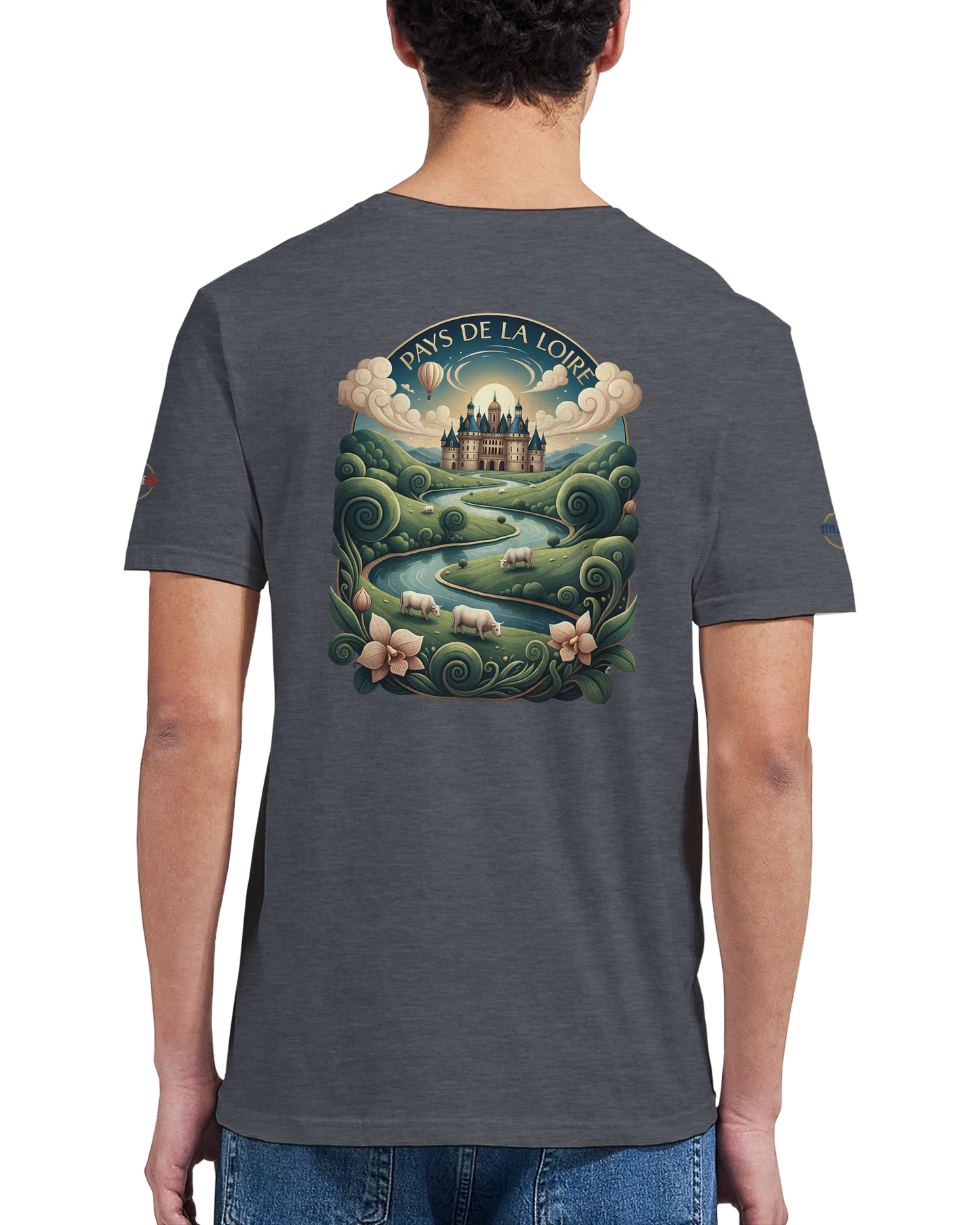 T-shirt Unisexe Pays de la Loire – Design Régional Premium