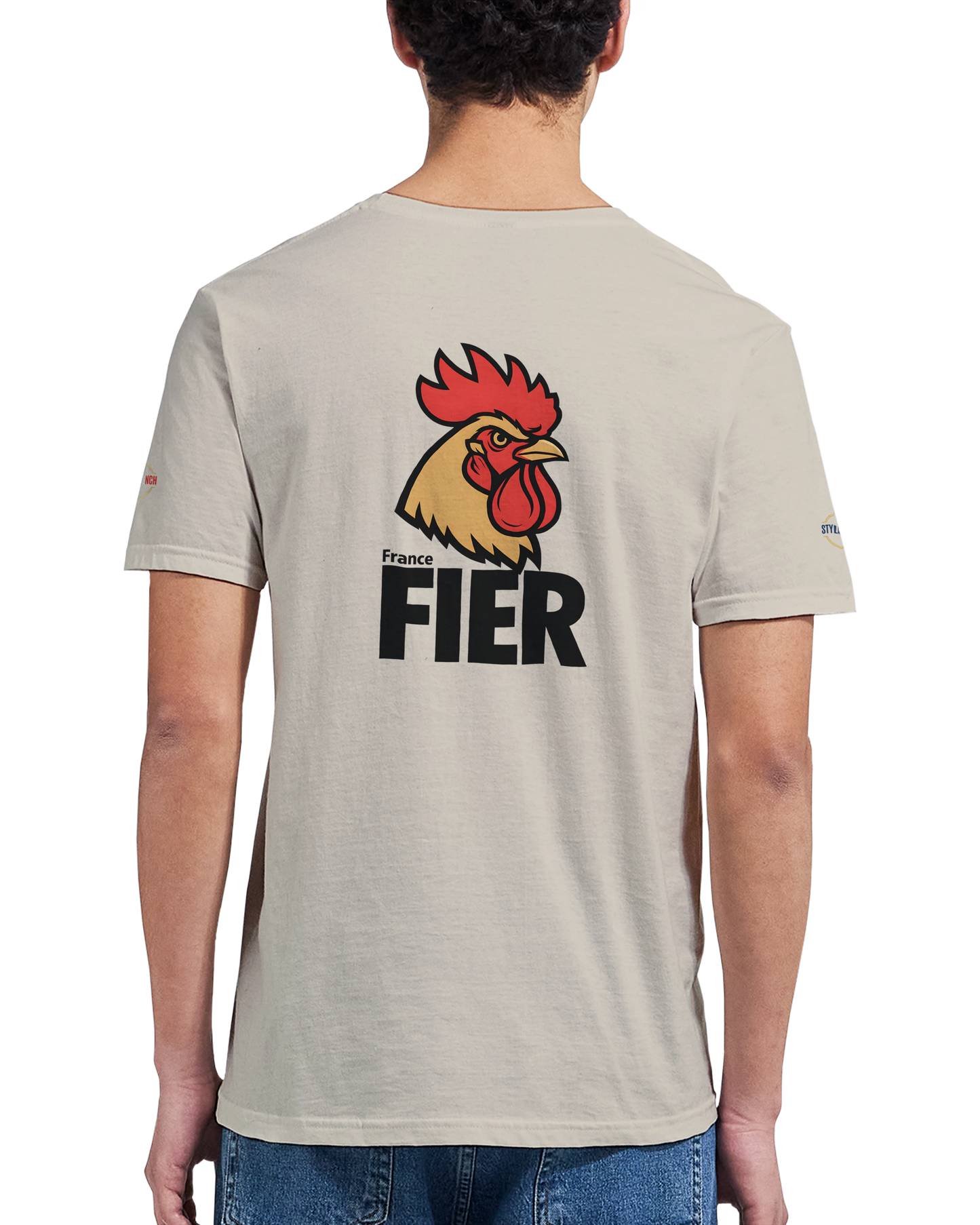 T-Shirt Homme France Fière - Premium Soft Cotton Graphic Tee