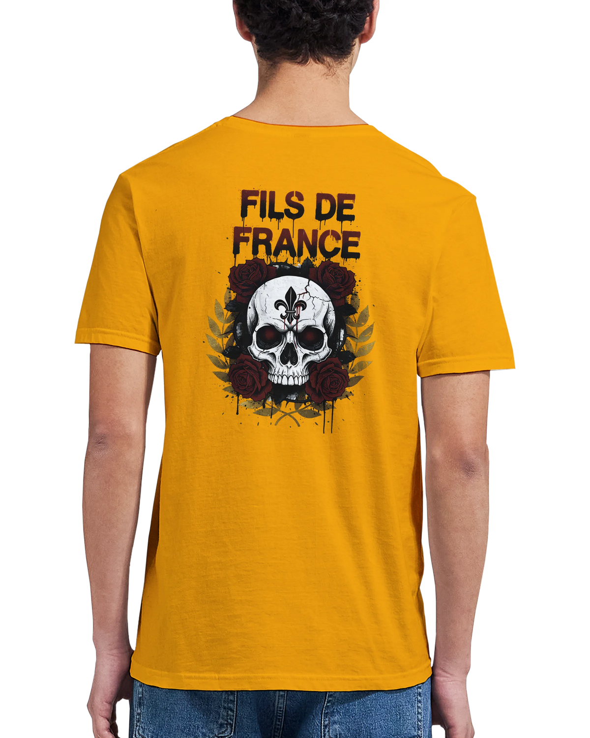 T-Shirt Homme Fils de France - Premium Coton Doux Impression Haute Définition