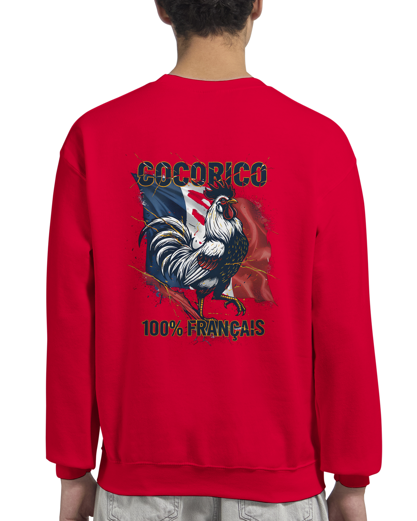 Sweat-shirt Homme Cocorico – Classique et Confortable