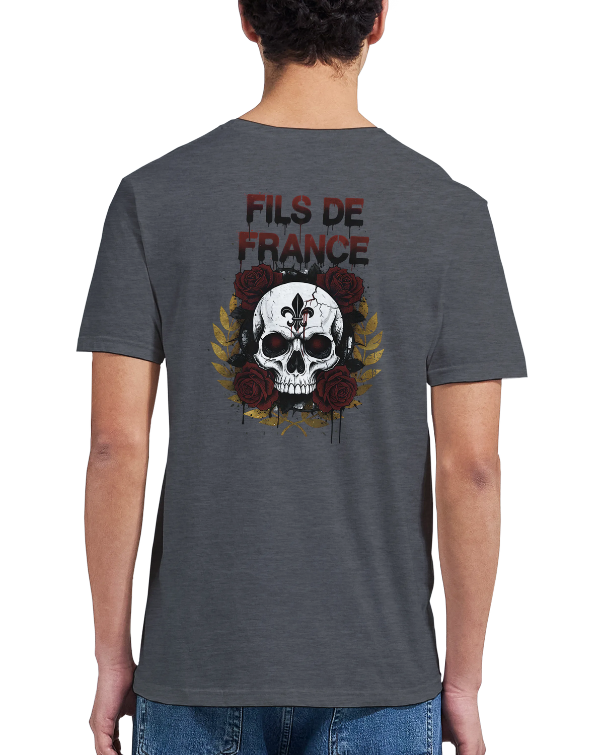 T-Shirt Homme Fils de France - Premium Coton Doux Impression Haute Définition