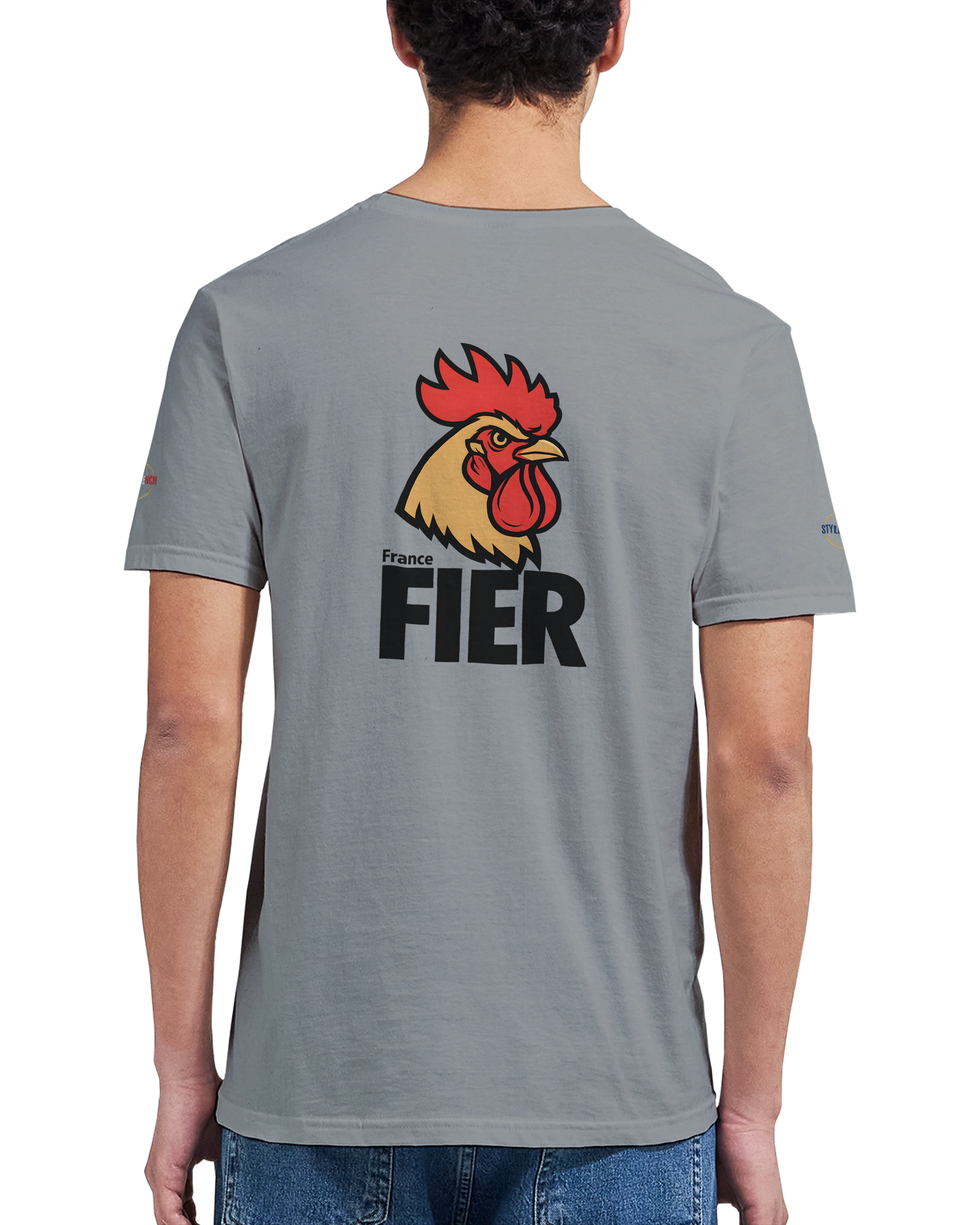 T-Shirt Homme France Fière - Premium Soft Cotton Graphic Tee