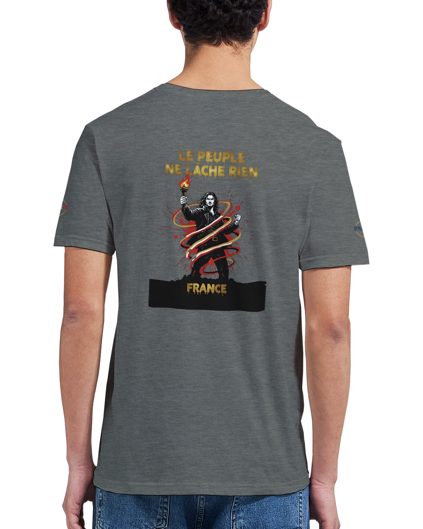 T-shirt Le Peuple Ne Lâche Rien – T-shirt Activiste Premium