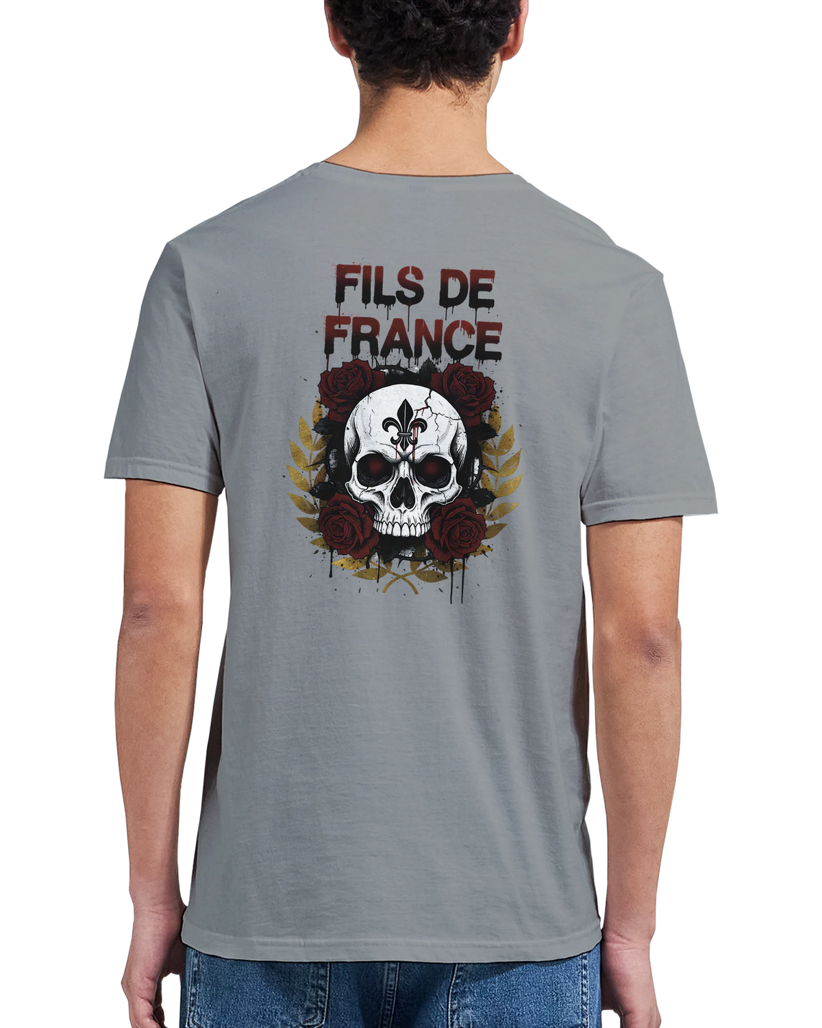 T-Shirt Homme Fils de France - Premium Coton Doux Impression Haute Définition