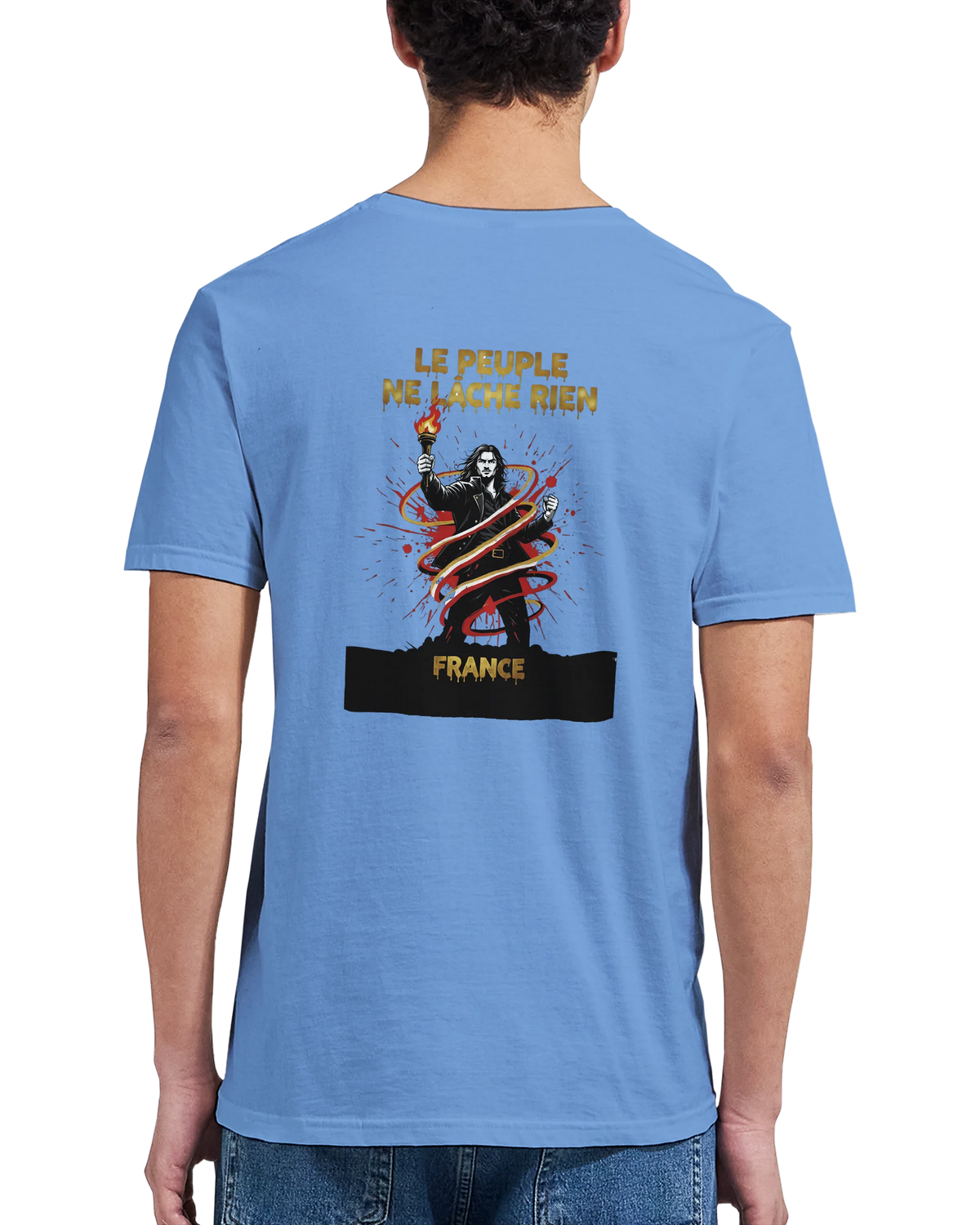 T-shirt Le Peuple Ne Lâche Rien – T-shirt Activiste Premium