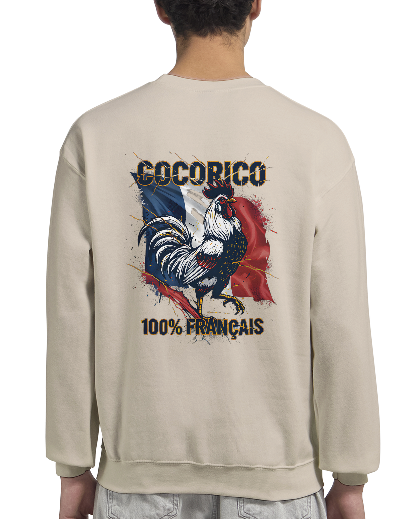 Sweat-shirt Homme Cocorico – Classique et Confortable