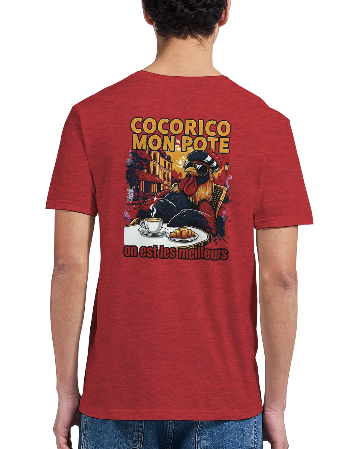 T-Shirt Homme "Cocorico On Est Les Meilleurs" – T-Shirt Premium Confortable