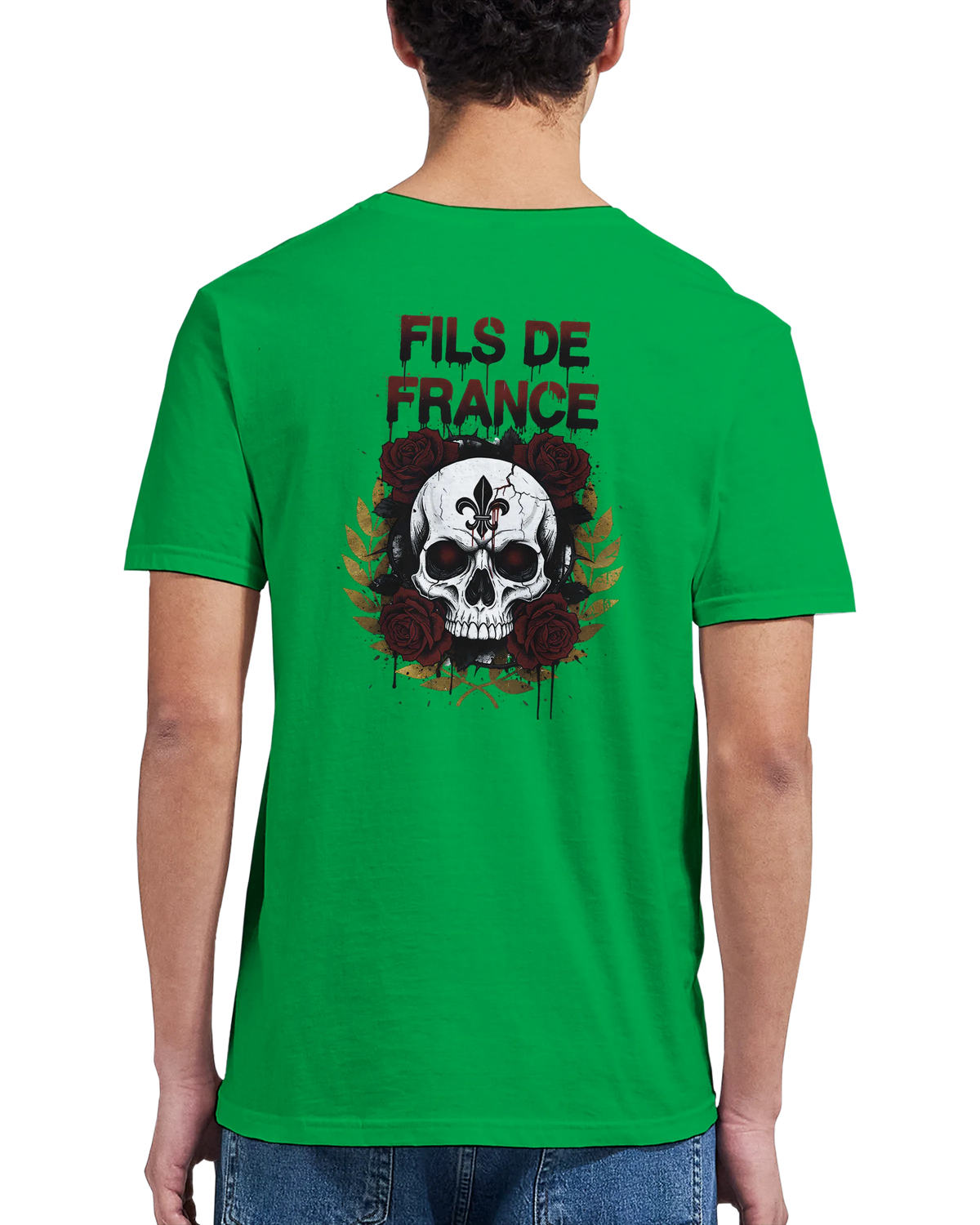 T-Shirt Homme Fils de France - Premium Coton Doux Impression Haute Définition