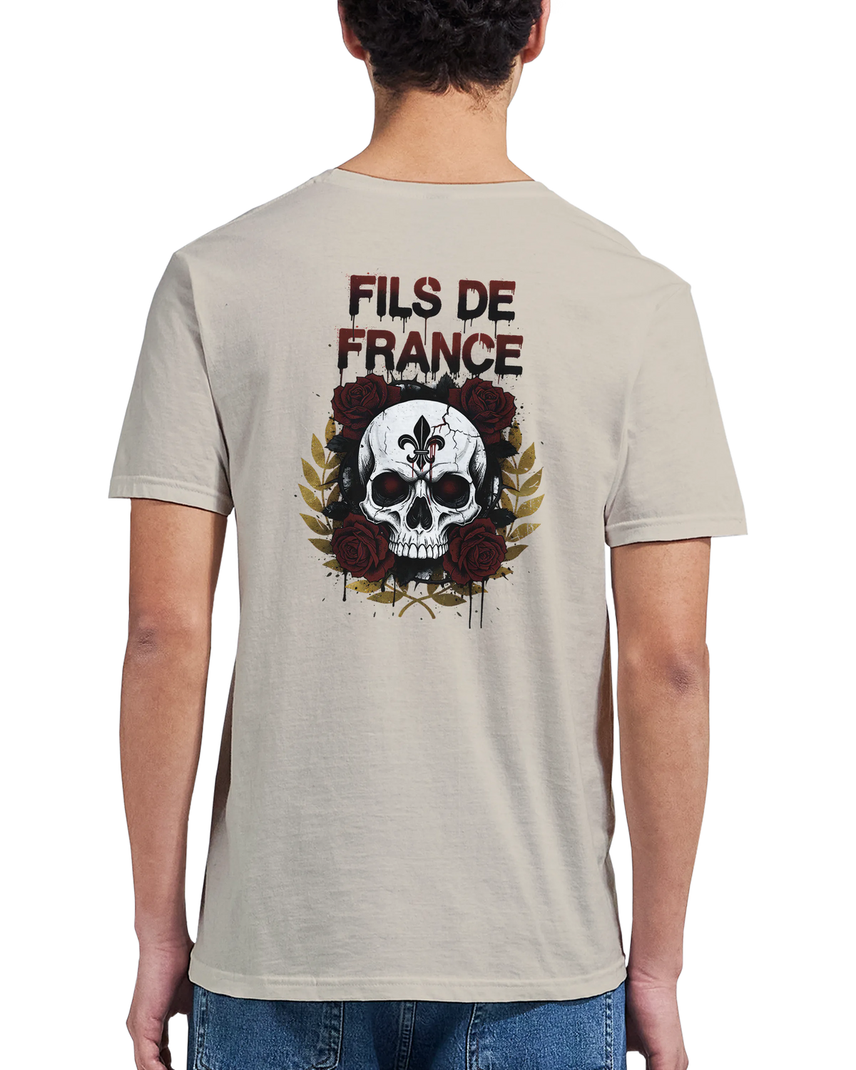 T-Shirt Homme Fils de France - Premium Coton Doux Impression Haute Définition