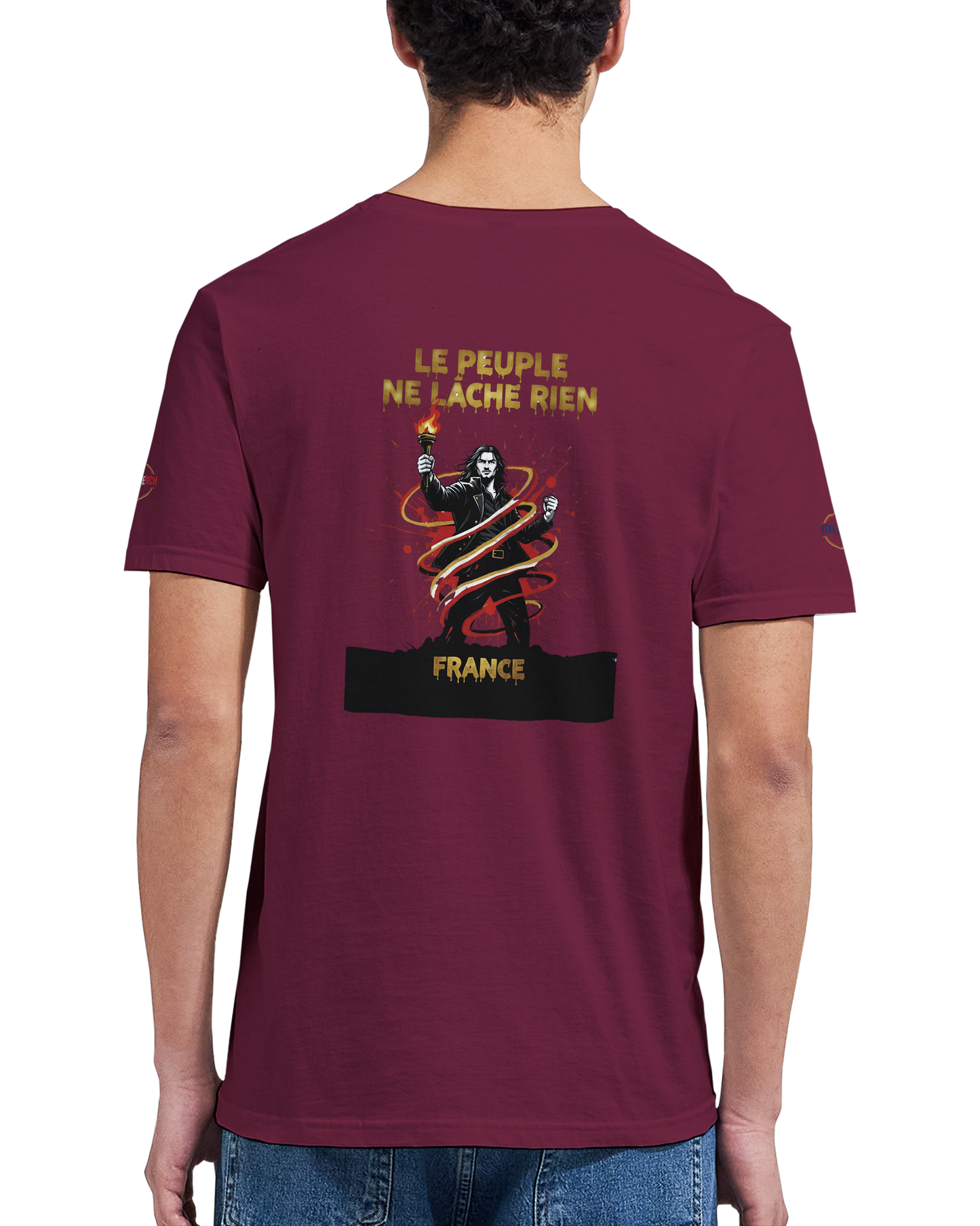 T-shirt Le Peuple Ne Lâche Rien – T-shirt Activiste Premium