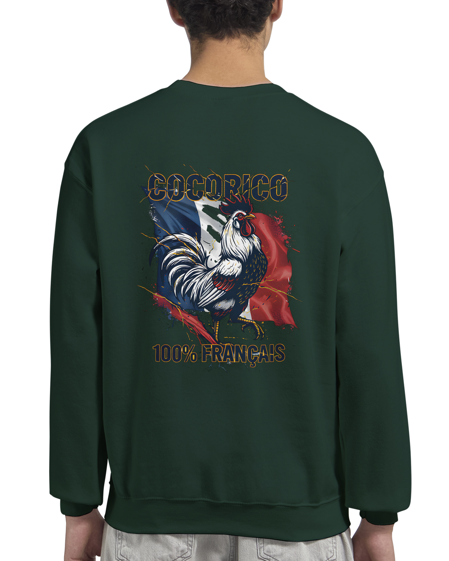 Sweat-shirt Homme Cocorico – Classique et Confortable