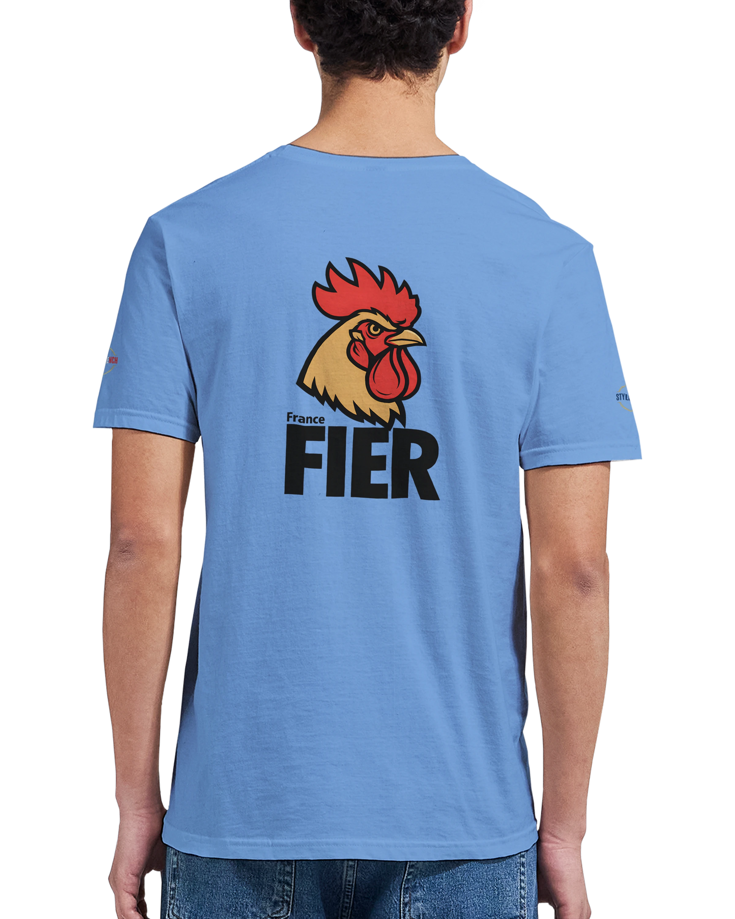 T-Shirt Homme France Fière - Premium Soft Cotton Graphic Tee