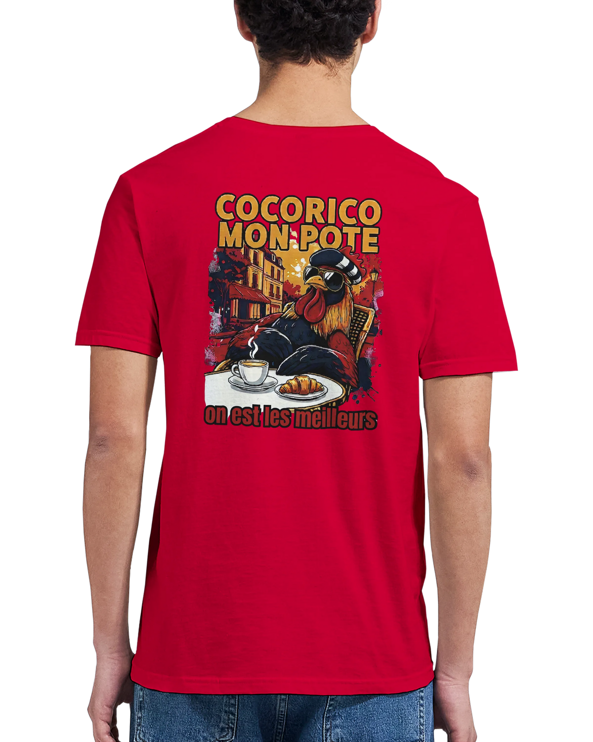 T-Shirt Homme "Cocorico On Est Les Meilleurs" – T-Shirt Premium Confortable