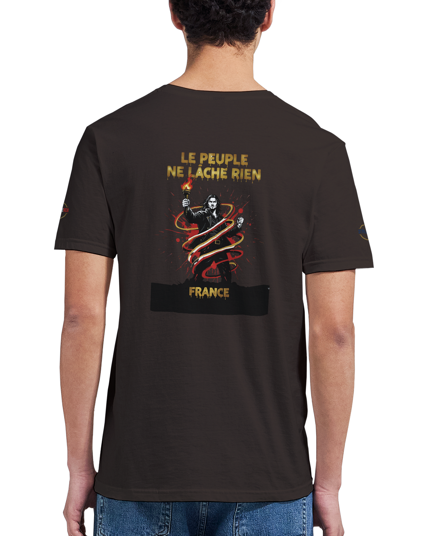 T-shirt Le Peuple Ne Lâche Rien – T-shirt Activiste Premium