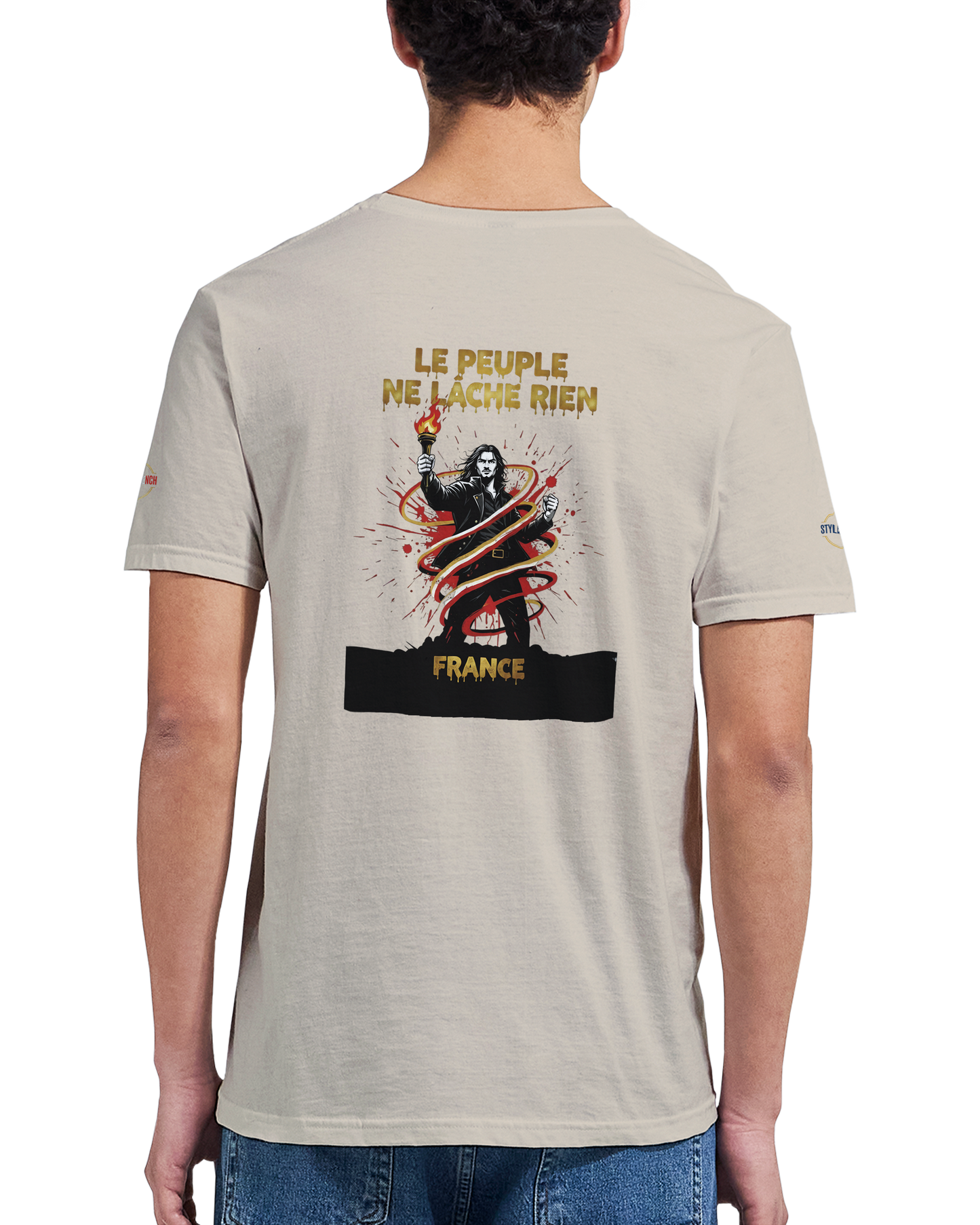 T-shirt Le Peuple Ne Lâche Rien – T-shirt Activiste Premium