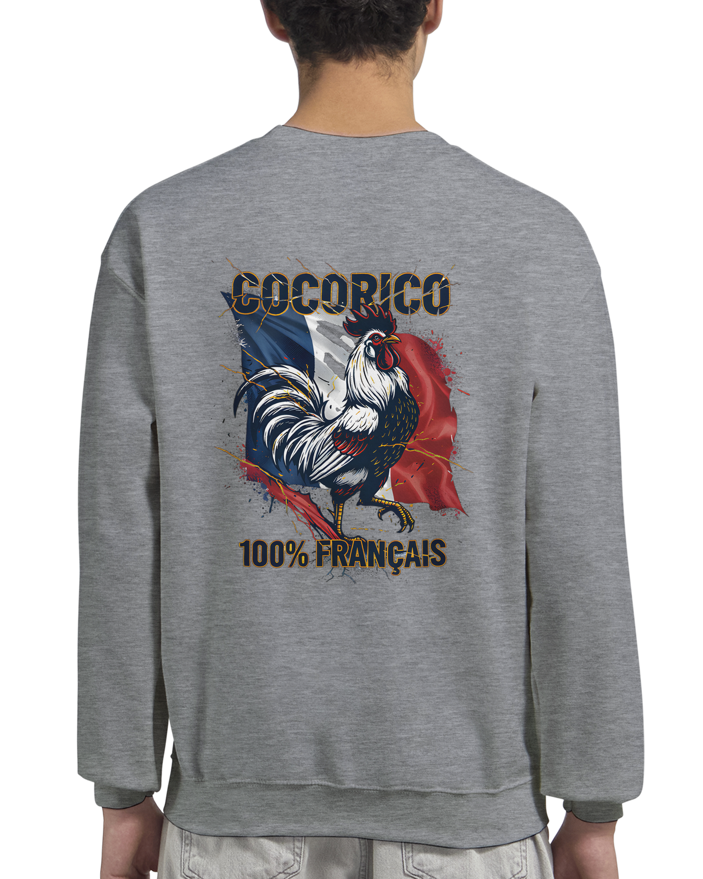 Sweat-shirt Homme Cocorico – Classique et Confortable