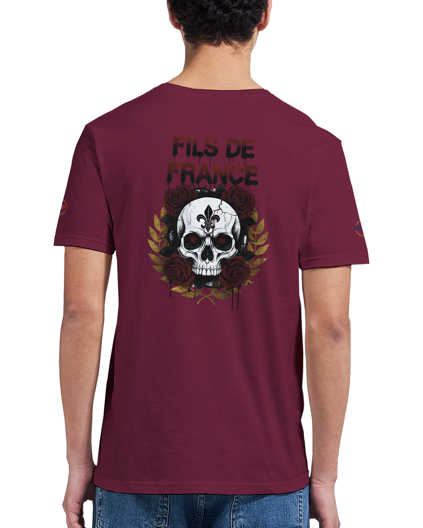 T-Shirt Homme Fils de France - Premium Coton Doux Impression Haute Définition