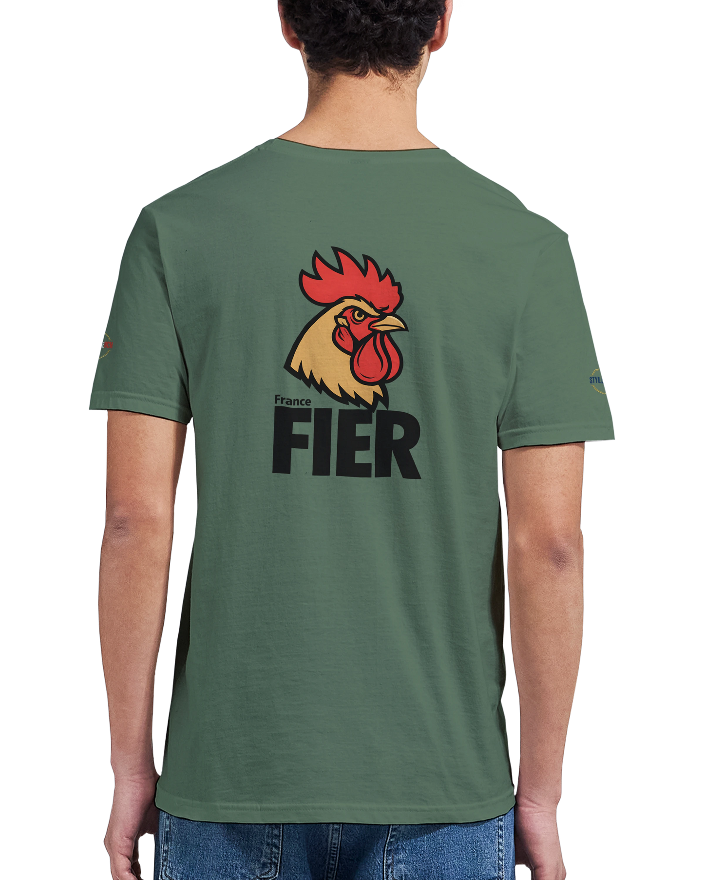 T-Shirt Homme France Fière - Premium Soft Cotton Graphic Tee