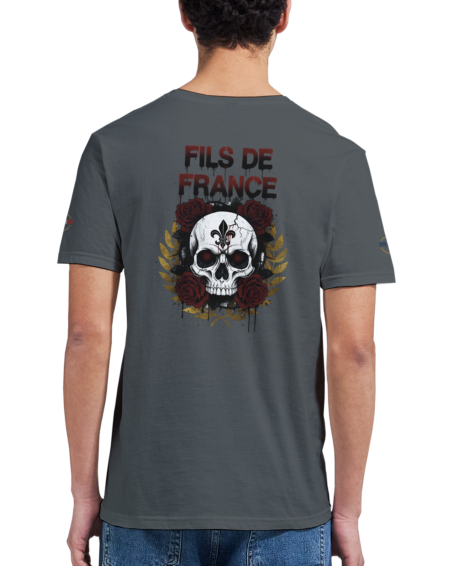 T-Shirt Homme Fils de France - Premium Coton Doux Impression Haute Définition