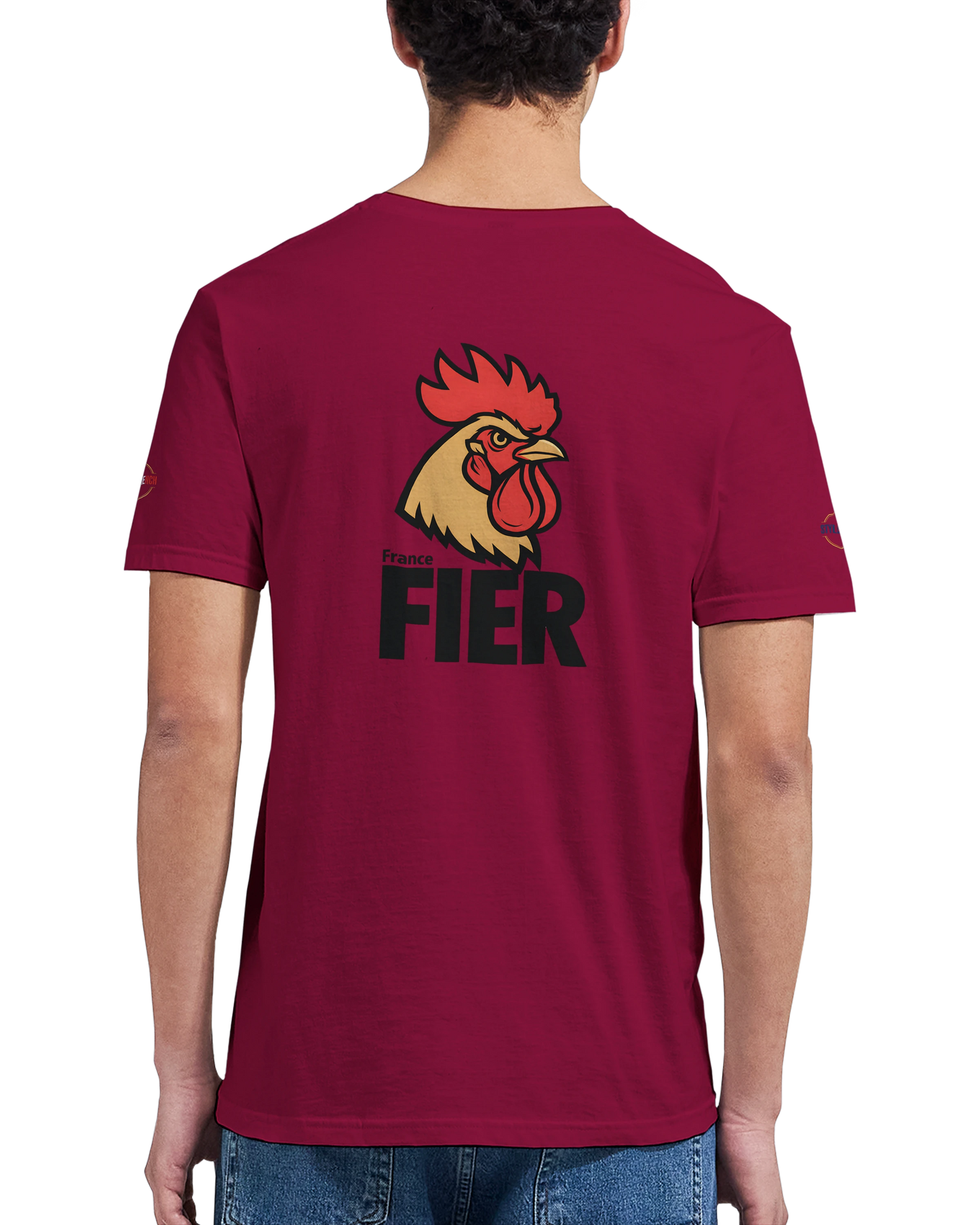 T-Shirt Homme France Fière - Premium Soft Cotton Graphic Tee