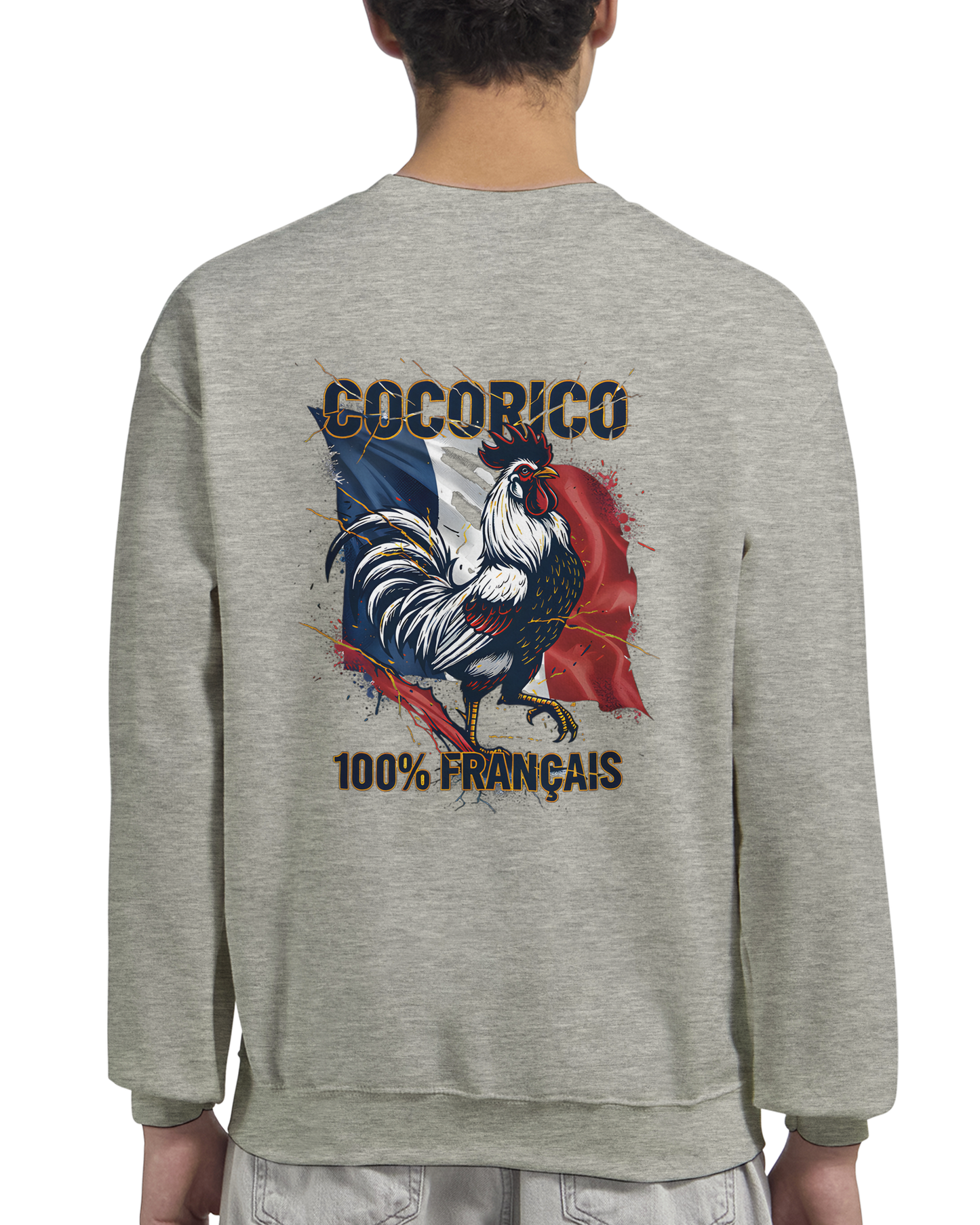 Sweat-shirt Homme Cocorico – Classique et Confortable