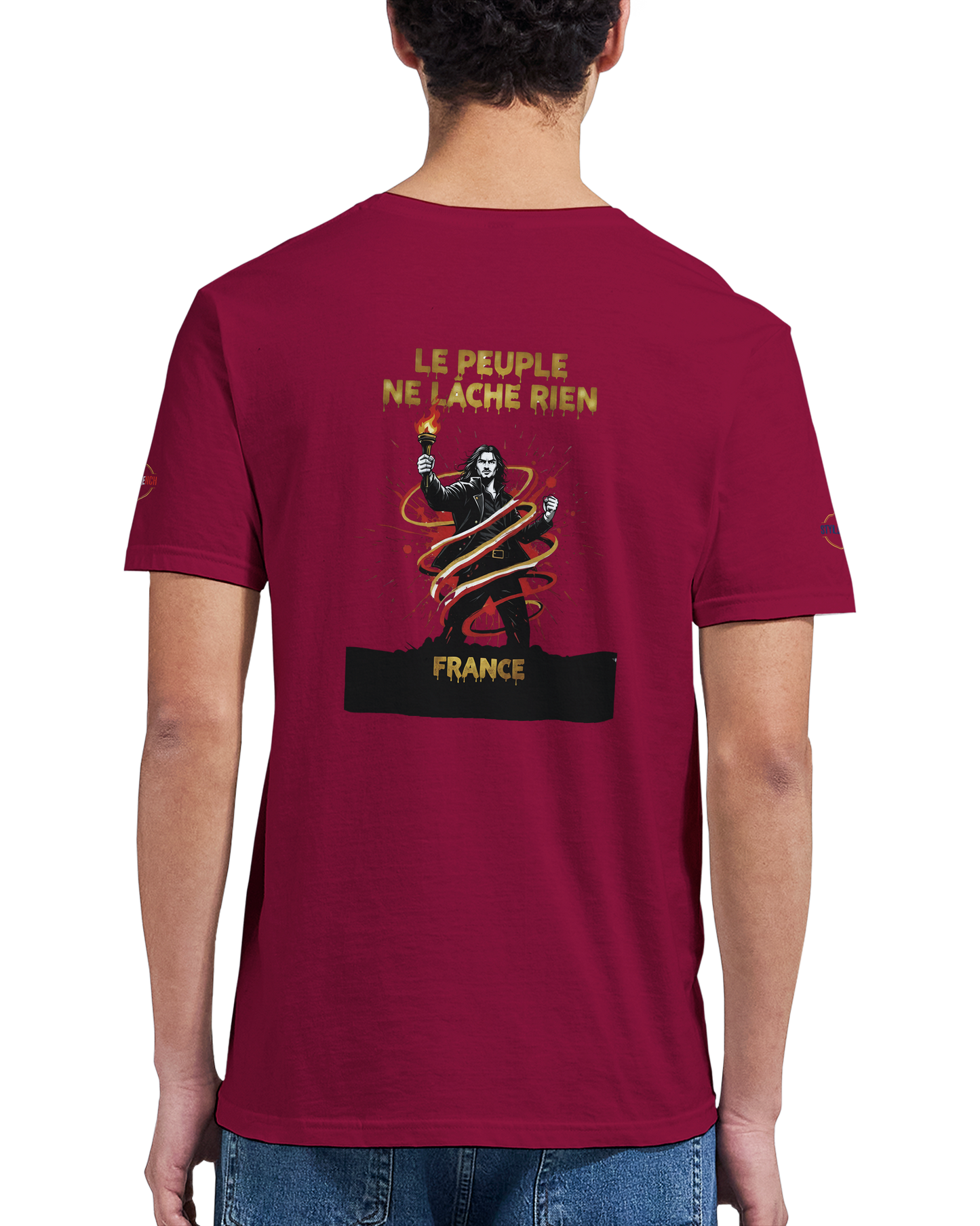 T-shirt Le Peuple Ne Lâche Rien – T-shirt Activiste Premium