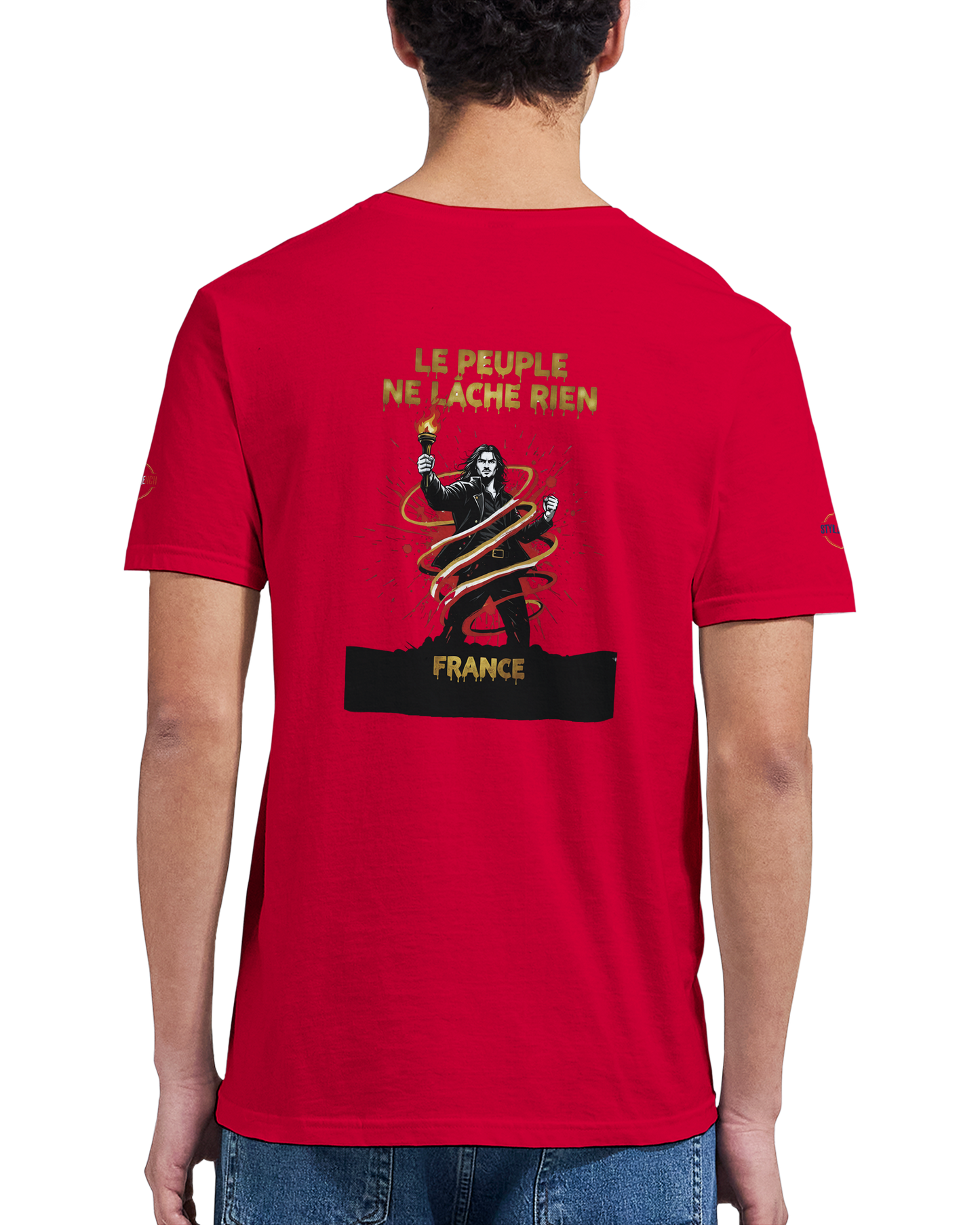 T-shirt Le Peuple Ne Lâche Rien – T-shirt Activiste Premium