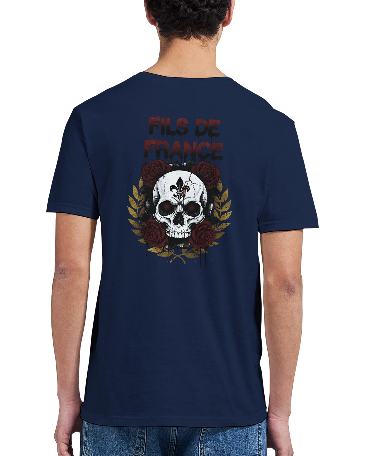 T-Shirt Homme Fils de France - Premium Coton Doux Impression Haute Définition