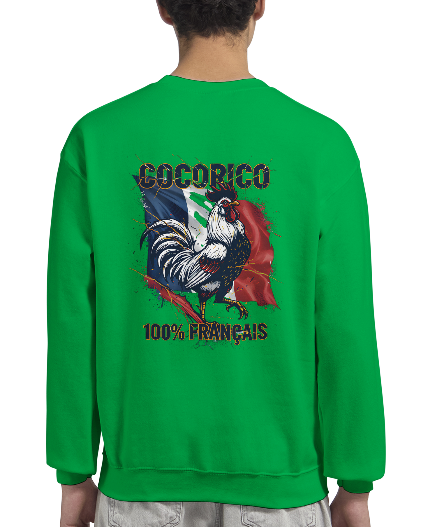 Sweat-shirt Homme Cocorico – Classique et Confortable