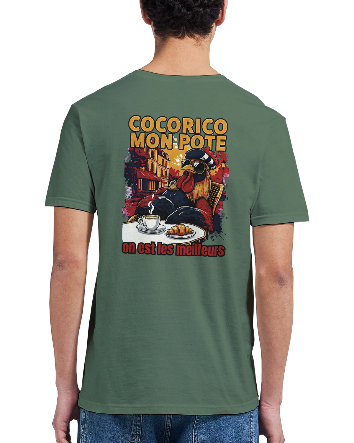 T-Shirt Homme "Cocorico On Est Les Meilleurs" – T-Shirt Premium Confortable