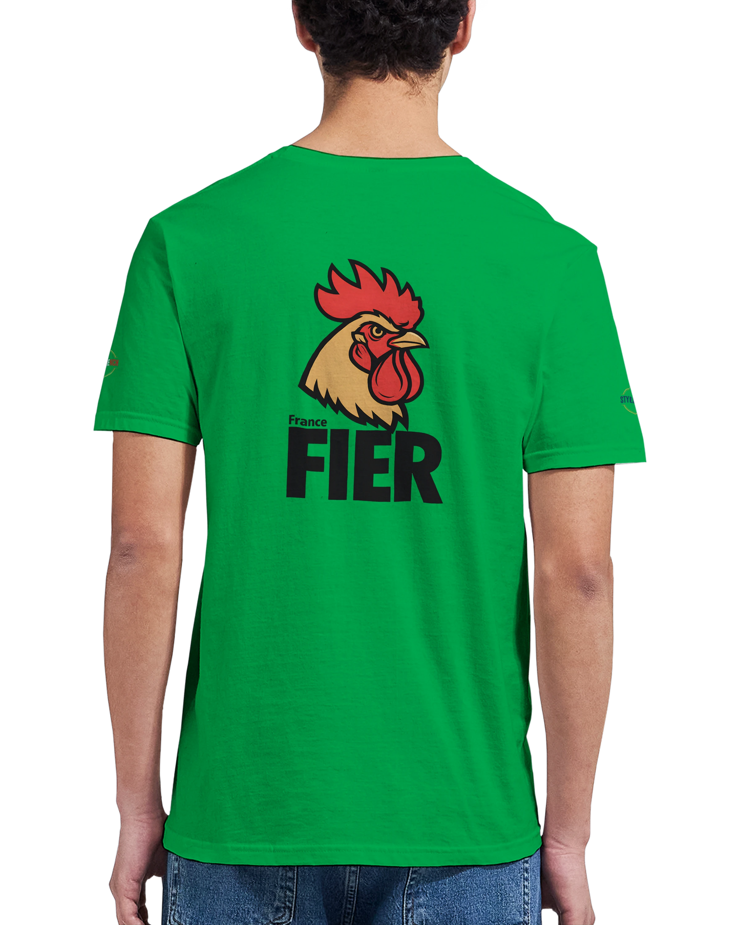T-Shirt Homme France Fière - Premium Soft Cotton Graphic Tee