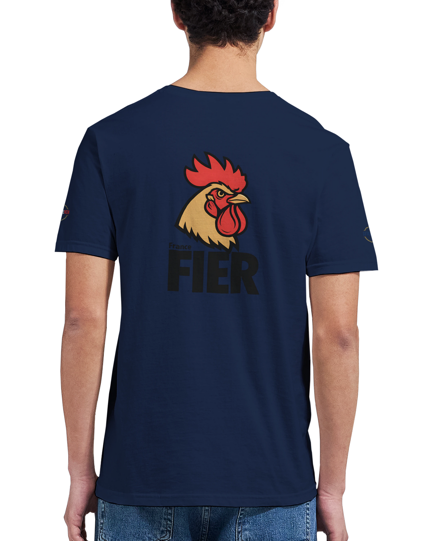 T-Shirt Homme France Fière - Premium Soft Cotton Graphic Tee