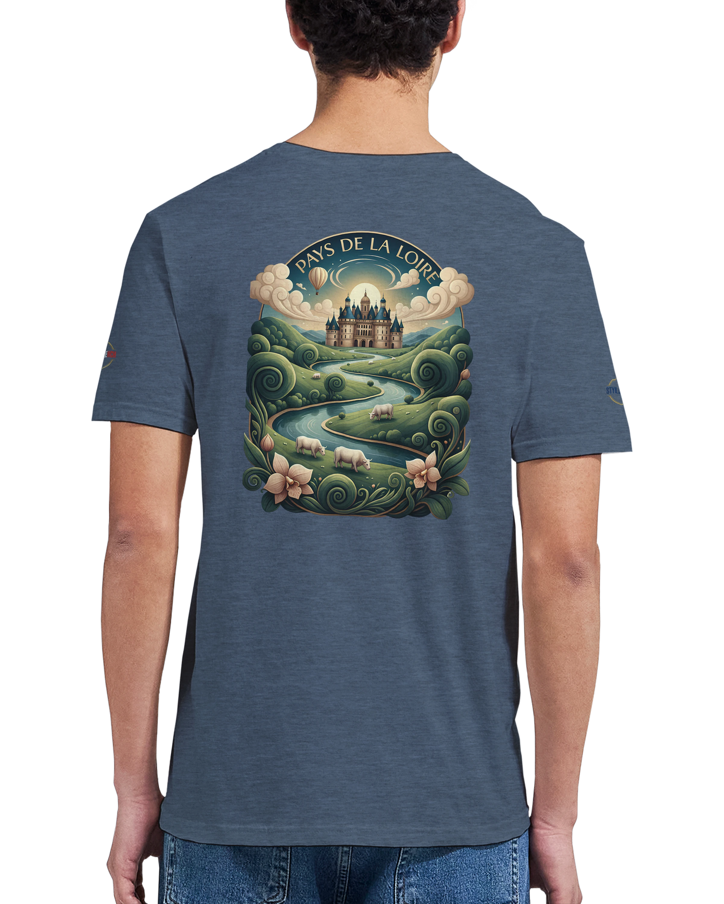 T-shirt Unisexe Pays de la Loire – Design Régional Premium