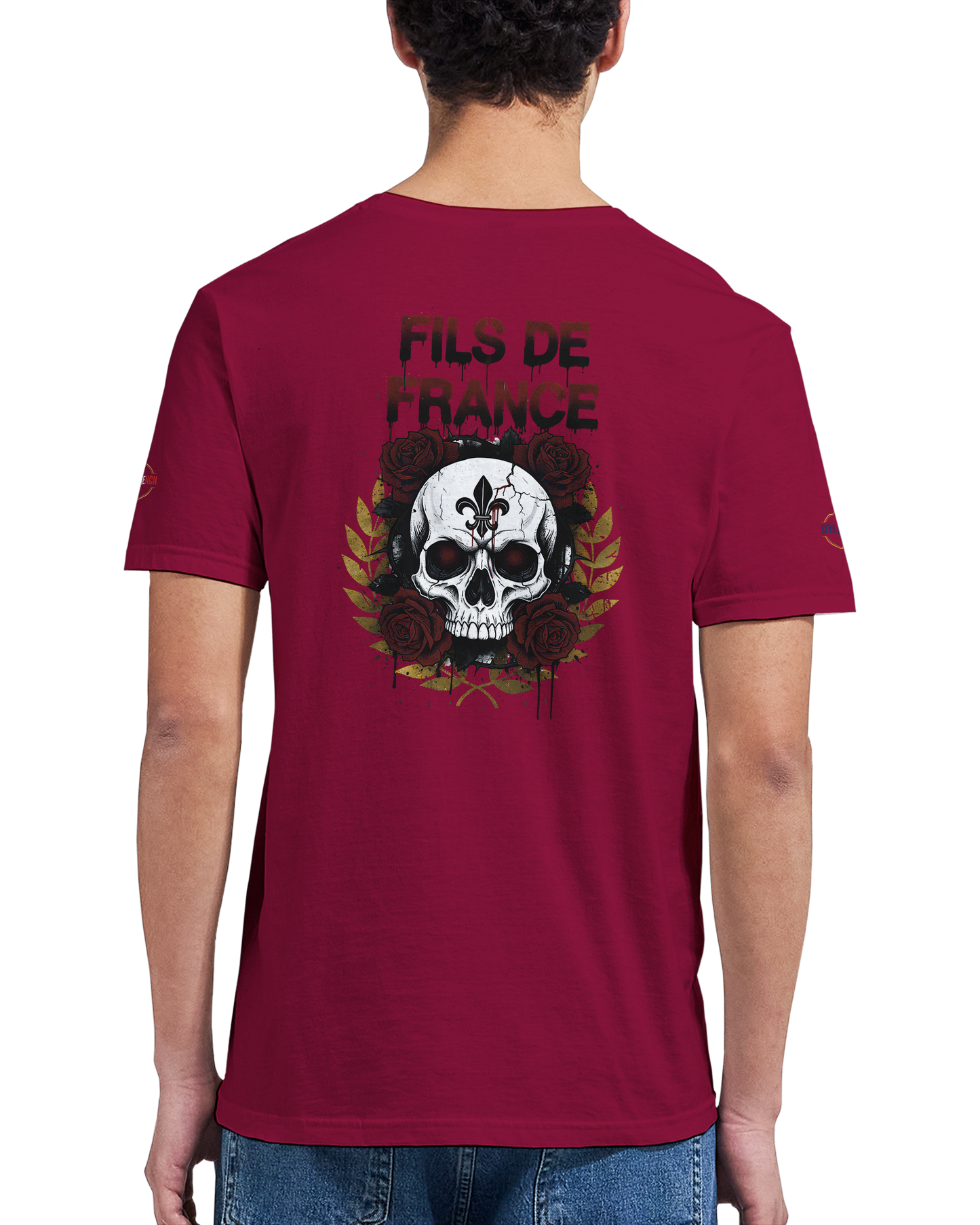 T-Shirt Homme Fils de France - Premium Coton Doux Impression Haute Définition
