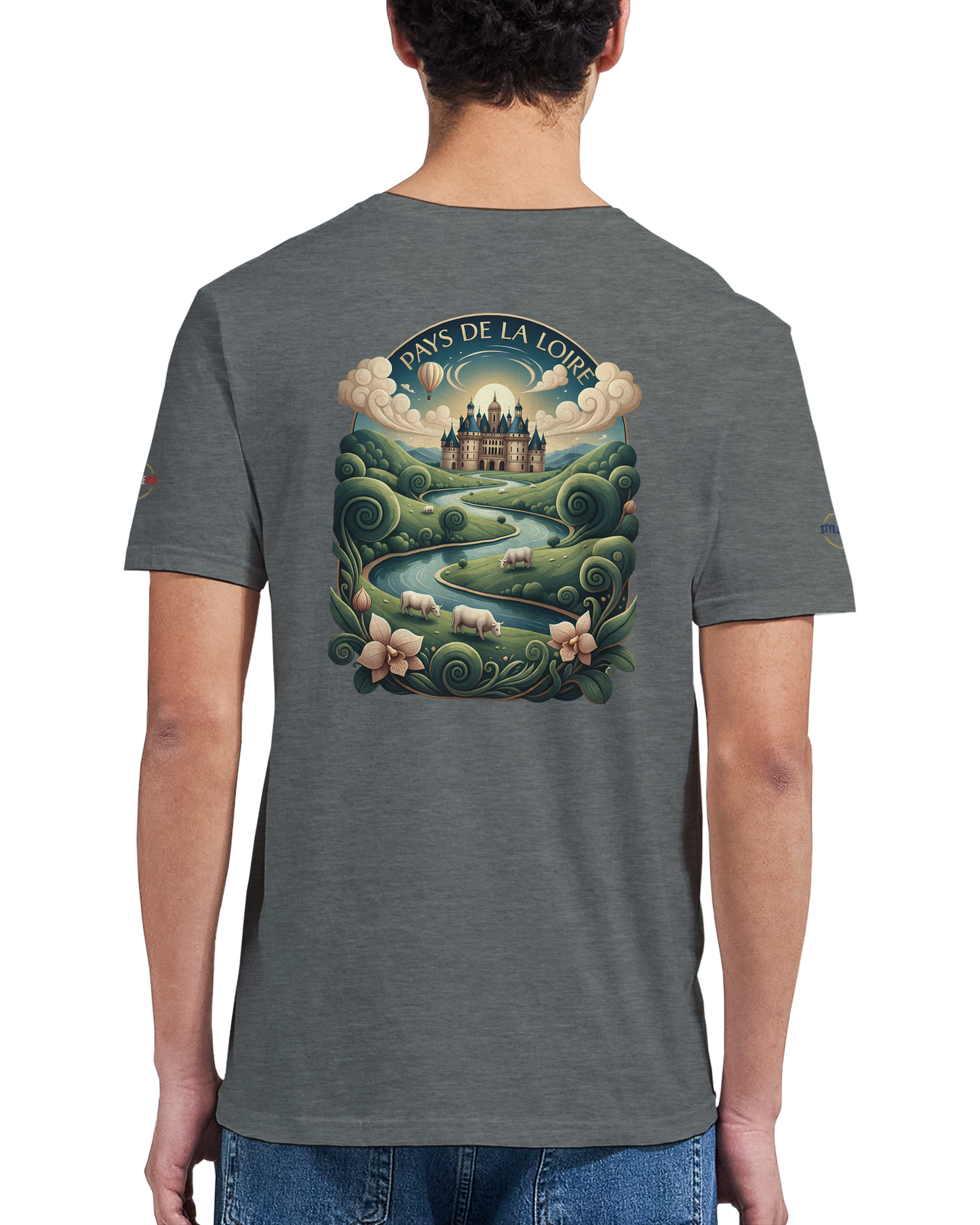 T-shirt Unisexe Pays de la Loire – Design Régional Premium