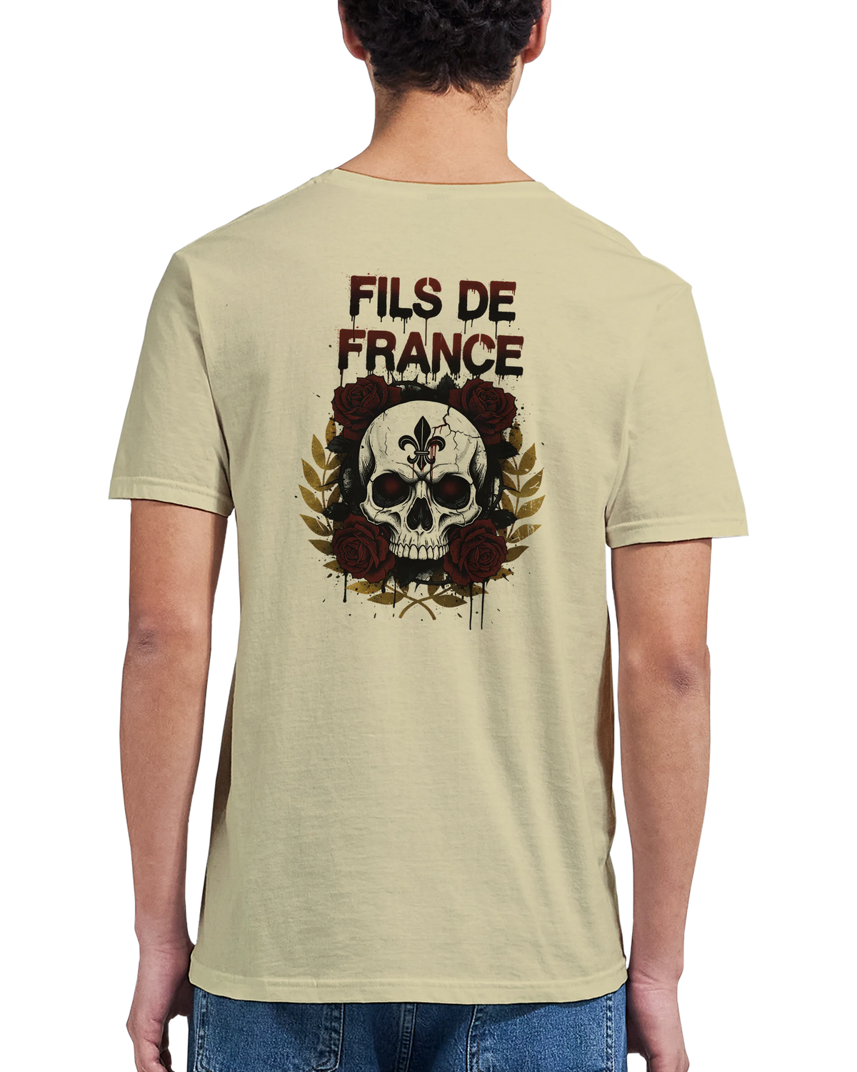 T-Shirt Homme Fils de France - Premium Coton Doux Impression Haute Définition