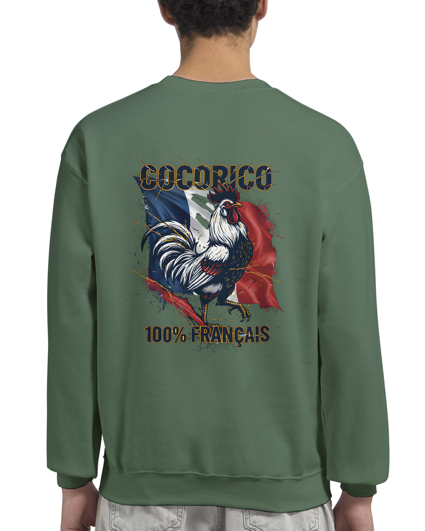 Sweat-shirt Homme Cocorico – Classique et Confortable
