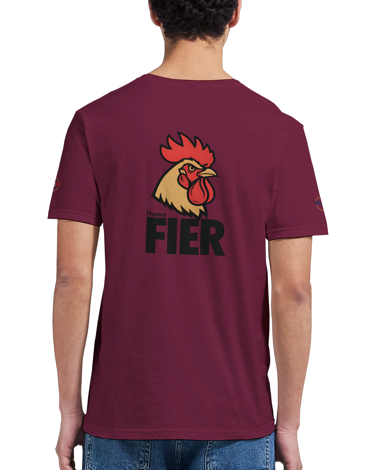 T-Shirt Homme France Fière - Premium Soft Cotton Graphic Tee