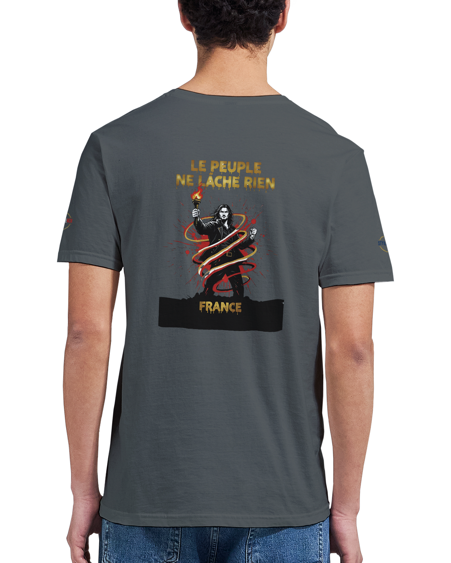 T-shirt Le Peuple Ne Lâche Rien – T-shirt Activiste Premium