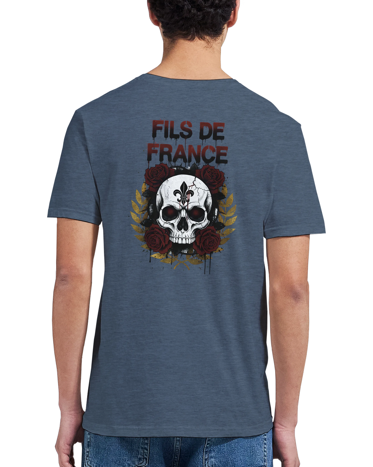 T-Shirt Homme Fils de France - Premium Coton Doux Impression Haute Définition